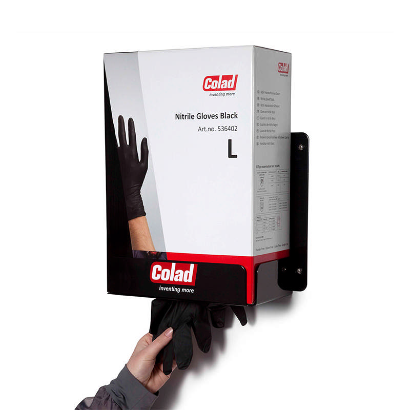 Colad Nitril Handschuhe Schwarz